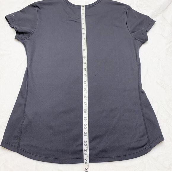 NIKE DRI-FIT Gray Short Sleeve Running Zoom Tee size Medium - Picture 6 of 11